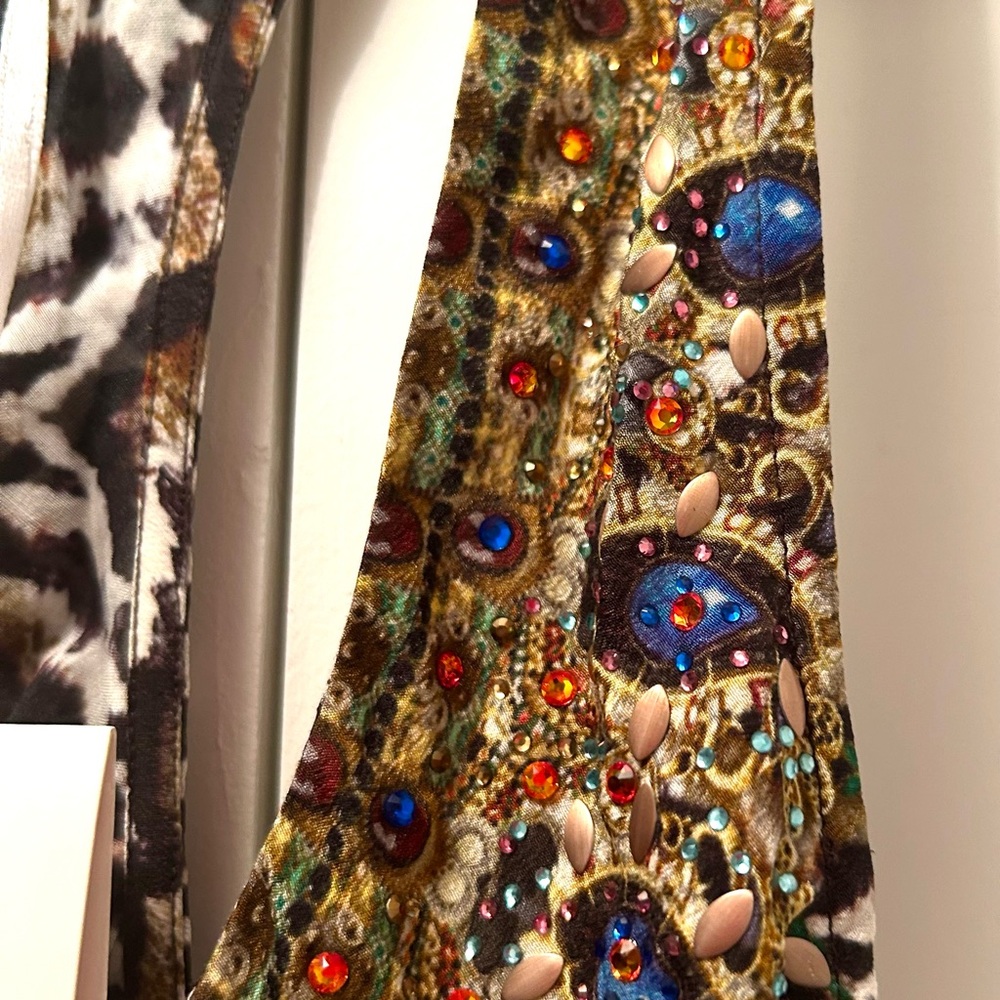 Camilla Multicolor Embellished Tank Top - Picture 8 of 11